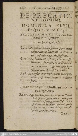 Dominica XLVII. Ex Quaest. 116. & seq.