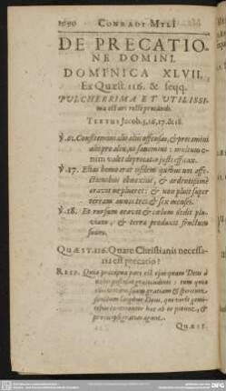 Dominica XLVII. Ex Quaest. 116. & seq.