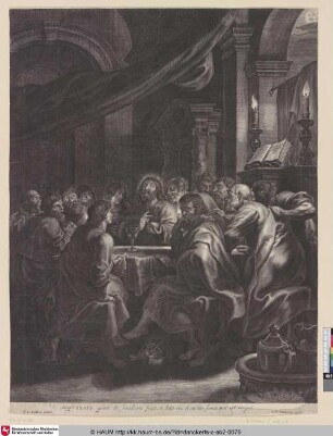 [Das letzte Abendmahl; The Last Supper; La Cène]