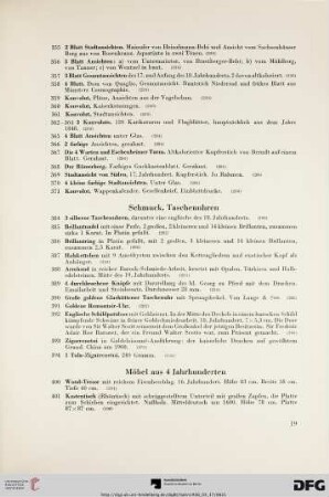 Möbel aus 4 Jahrhunderten (Nr. 400-477)