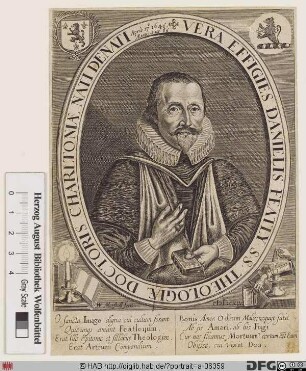 Bildnis Daniel Featley (eig. Fairclough)