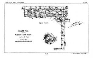Ground plan of the Pueblo Una Vida