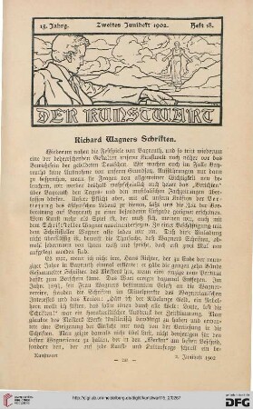 Richard Wagners Schriften