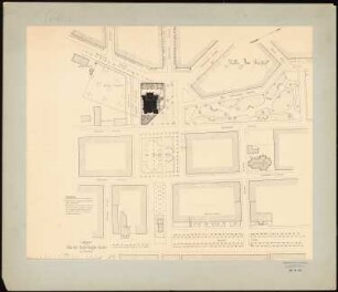 Bugenhagenkirche, Stettin: Lageplan 1:1000