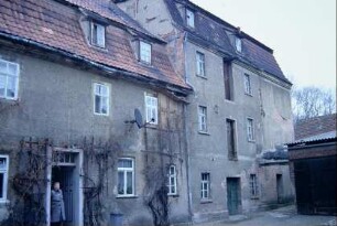 Mühle, Innehhof; Wohnhaus und und Mahlgebäude