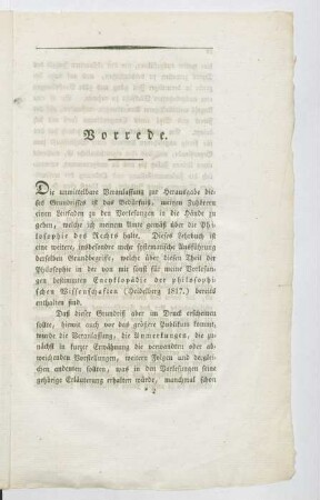 Grundlinien der Philosophie des Rechts