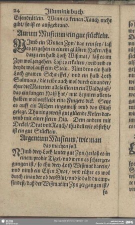 Argentum Musicum, wie man das machen soll