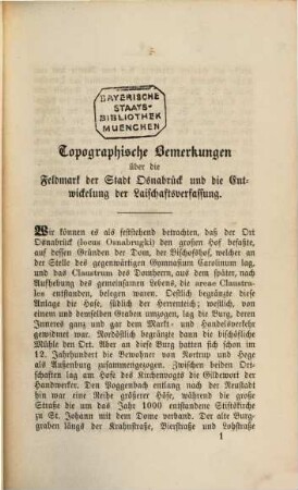 Mittheilungen des Historischen Vereins zu Osnabrück. 5. 1858