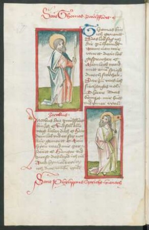 Thomas ap. und Jacobus ap.