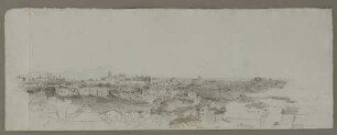 "Rundschau vom Capitol auf Rom nach Osten" (Blatt B; rechte Hälfte)