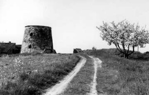 Nitzschka. Erdholländer, Ruine