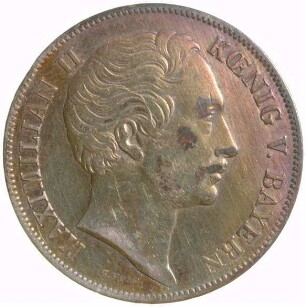 Münze, Gulden, 1850
