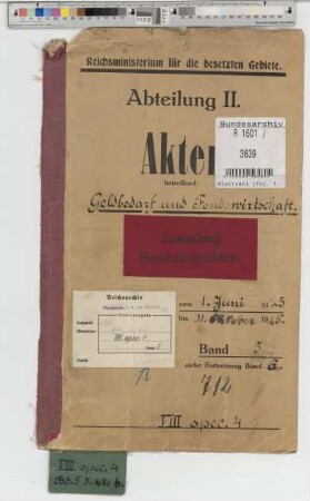 Geldbedarf und Fondswirtschaft: Bd. 5