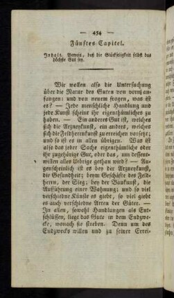 454-461, Fünftes Kapitel