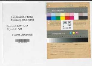 Entnazifizierung Johannes Fuerer , geb. 03.08.1908 (Mechaniker)