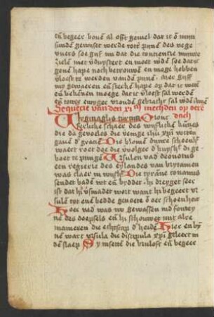 Sequenz zum Tag der elftausend Jungfrauen, nl. Prosaübers.