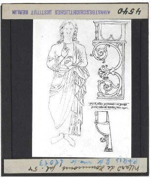 Honnecourt, Bauhüttenbuch (Paris BnF Ms. fr. 19093) : fol. 27v