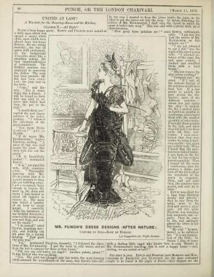 Mr. Punch's dress designs (after nature)