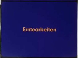 Fellachen (Nordafrika, Oberägypten) - Ernten und Dreschen von Gerste