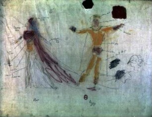 Figuren zu "Phèire", tragische Choreographie