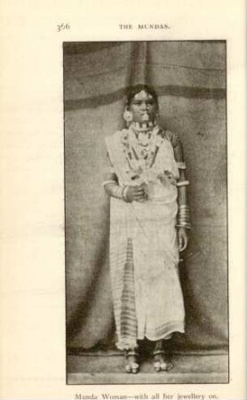Munda woman - with all her jewellery on