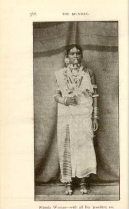 Munda woman - with all her jewellery on