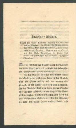 Dreizehnter Abschnitt.