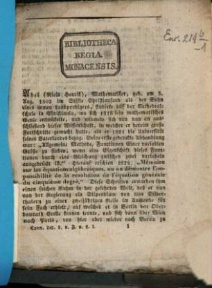 Taschen-Conversations-Lexicon der neuesten Zeit und Literatur : Ein Supplementwerk zu allen vorhandenen Taschen-Conversations-Lexicis .... 1. (1833)