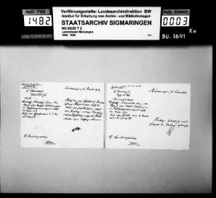 Übersicht über den Stand des katholischen Ortskirchen- und Stiftungsvermögens