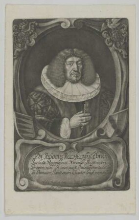 Bildnis des Jodocus Wilhelmus Ebner