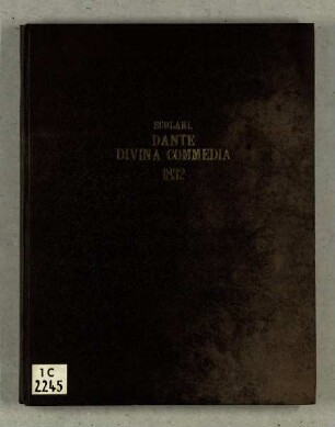 Della piena e giusta intelligenza della Divina Commedia