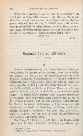 400-416 Damiani's Zwist mit Hildebrand : Fortsetzung