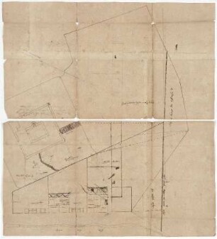 Waldau, alte Burg und Falknerei, Lageplan
