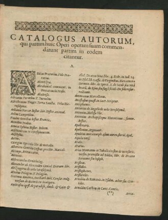 Catalogus Autorum