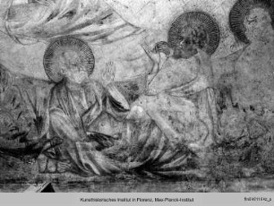 Marienszenen : Die Apostel (als 13. Paulus) am Sterbelager Mariens