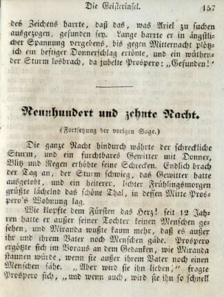 Neunhundert und zehnte Nacht