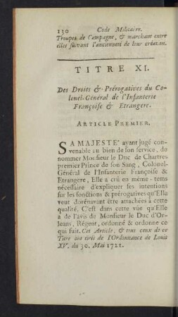 Titre XI.
