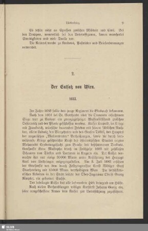 2. Der Entsatz von Wien