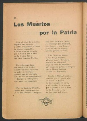 Los Muertos por la Patria
