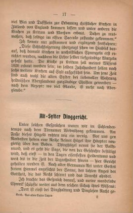 Alt-Sylter Dinggericht