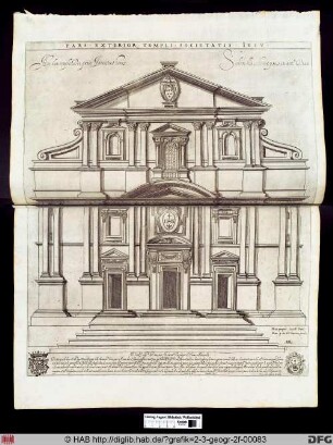 Pars exterior Templi Societatis Iesu.