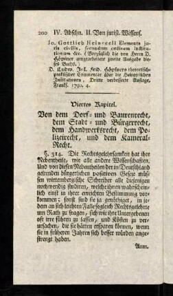 200-204, Viertes Kapitel