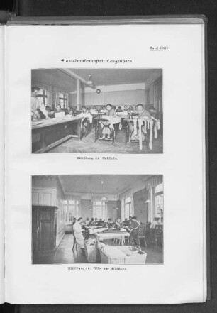 Abbildung 40. Nähstube. / Abbildung 41. Näh- und Flickstube.