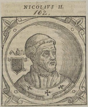 Bildnis von Papst Nicolaus II.
