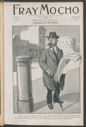 Protestan los periodistas