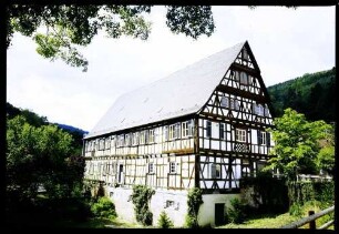 Hirsau: Fachwerkhaus, Forstverwaltung, am Kloster