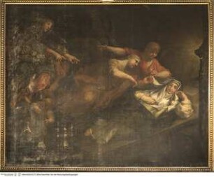 Leben und Verherrlichung der Heiligen Rosa von Lima, Die Muttergottes erscheint der Heiligen Rosa im Traum