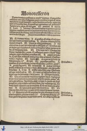 Textus dominice passionis ex omnibus quattuor Evangelistis collectus