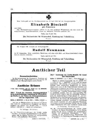 [Todesanzeige Elisabeth Bischoff, geb. Bonnmann]