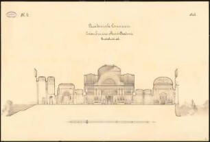 Kunstakademie, Berlin: Mittenquerschnitt